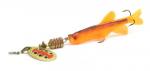 Mepps Aglia TW Gold Fish Red Size 2